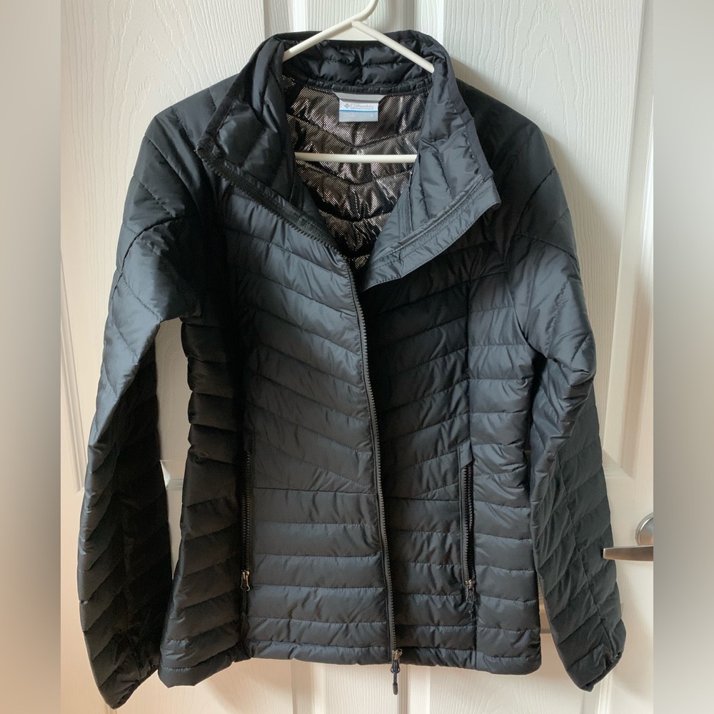 Columbia Black Puffer Jacket